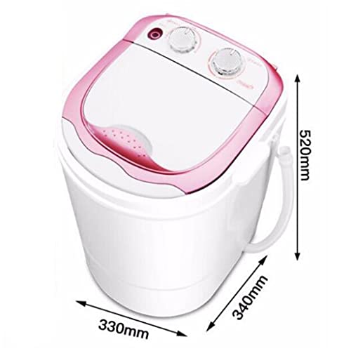 HDDFG Portable Washing Machine 2.0 Kg Mini Washing Machine Small Baby Child Household Single Barrel (Color : A, Size