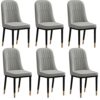 Kitchen Dining Room Furniture Chairs Kitchen Dining Chair for Living Room Bedroom Computer Chair Modern Simplicity Backrest Chair Leather Office