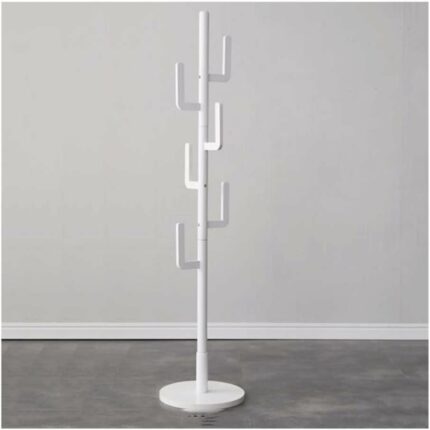 KRHINO Clothes rack and hat rack Coat Rack, Bedroom Floor-standing Coat Stand for Hanging Clothes Hats snd Bags, Storage Shelf Suitable for livin