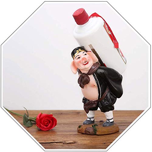 CZDYUF Wine Rack - Creative Wine Rack Decoration Bottle Display Rack (11.5 * 9.5 * 20.5 Cm)