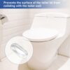 Toilet Seat Buffer, Pack of 20 Toilet Seat Bumpers, Toilet Seat Buffers Universal Replacement Bumpers, Toilet Seat Replacement Parts Buffers, Red
