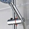 Shower Head Holder - 25mm Only Chrome Plated Shower Holder Bracket - Shower Head Bracket - Universal Shower Head Holder Replacement for Standard