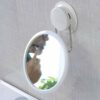 Shower Mirror Fogless for Shaving - with Strong Suction,Upgraded 360° Swivel Suction and Anti Fog Shatterproof Surface, Shower Accessories, Bathr