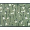 Turtle Mat, Snowdrops - Highly absorbent Indoor barrier mat with Multi-Grip backing 60x85cm