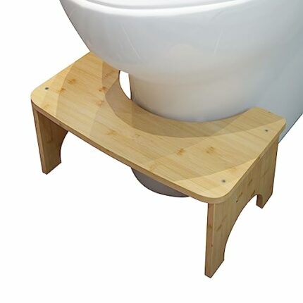 ZONEWD Poop Stool | Toilet Potty Step Stool for Easy Pooping - Anti-Slip Toilet Potty Step Stool, Toilet Stepping Stool for Living Room, Laundry
