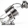 LUDI-VIN Porte-bouteille métal Plongeur Bottle Holder, Metal
