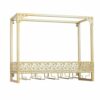CRODY Wine Racks,Modern Dining Room Wall Mounted Wine Rack | Bottle and Glass Holder | Home and Kitchen Décor | Storage Rack | Bar Decoration Dis