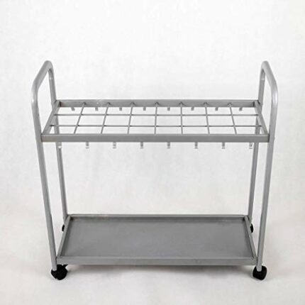 MiroDo Umbrella Stands Umbrella Stand Household Metal Pulley Drip Tray Large Household Storage Rack Walking Stick Storage Bin Stand