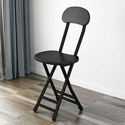 WALNUT Collapsible Dining Room Chairs Home Furniture Chairs For Kitchen Modern Simplicity Nordic Kitchen Stool Student Portable Stool (Color : E)