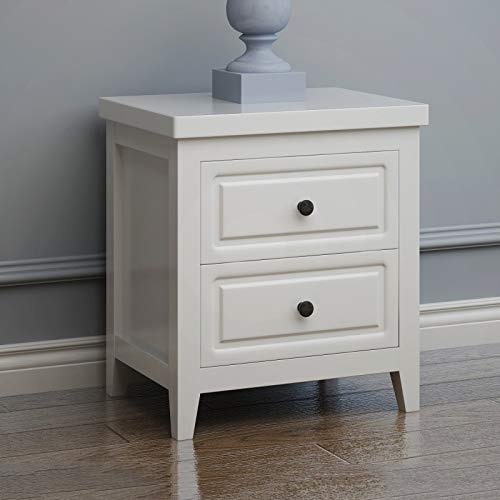 JYDQM Locker Cabinet Solid Wood Bedside Table, American Country Style Furniture Simple Bedside Table