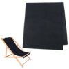 AHANDMAKER Beach Sling Chair Replacement Canvas, Red and White Stripes Casual Simple Lounge Chair Replacement Fabric for Home Beach Chair Sling C