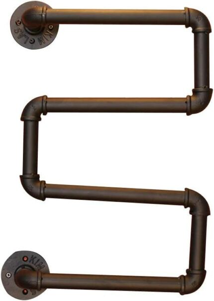 PIBM Retro Personality Wine Rack Wall Decoration Bottle Lying Flat Display Stand 31×8×50Cm J112