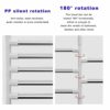 Wall Mounted Towel Bar Swivel Towel Rack Stainless Steel Bar 5-Arm Hanger Holder
