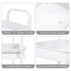 KINGRACK 3-Tier Rolling Storage Trolley, Kitchen Cart with Wheels, Organization Cart for Utilization, Shelving Unit, Storage Rack, Fruit & Vegeta