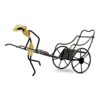 NEOCHY Wine Bottle Rack Standing Rickshaw Decoration Caddy Tabletop Wine Rack Single Bottle Home Gift Kitchen Gift Wine Rack