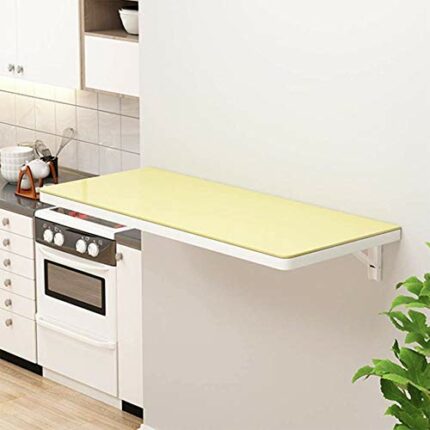 Wall-Mounted Table Folding Kitchen Wood Dining Tables Living Room Furniture Kitchen Multi-use Computer Laptop Desk Space Saving,C-60 * 40cm/24 *