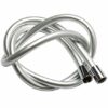 Yossee PVC Smooth Shower Hose 1.5M / 59 Inch with Anti-Twist Brass Connections - Universal Replacement, Flexible, Kink and Leak Proof