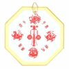 Zunate Bagua feng shui Chinese good luck charm, Bagua mirror feng shui, Convex Concave Bagua Mirror for Home Shop Business Decoration(13.5cm diam