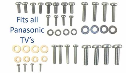 Full Set of Panasonic TV Mounting Bolts/Screws and Washers - Fits Any Size TV
