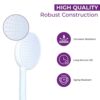 Blue Canyon Vector Double Tap Shower Spray| Bathroom Accessory| Premium Shower Attachment for Bath taps| Push-on-Fitting| Suitable for Round & Ov