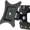 Allcam LCD201 17" 19" 22" 24" 26" LED/LCD TV Wall Bracket 30° Tilt, 180° Swivel, 360° Free Rotate Mount Size 100 75 Holds up to 15 kgs weight