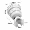 Sunivaca Shower Head Holder with Vacuum Suction Cup, Strong Suction Power, 360° Rotation Adjustable Shower Wall Bracket, Removable Shower Head Mo