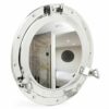 Winery Finery Ships Porthole Mirror in Polished Aluminium - 2 Sizes Silver Metal Nautical Sailing (Large)
