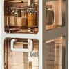 2/3/4/5 Drawer Home Organization Storage Container Tower, Small Bathroom Storage Cabinet, Toilet Storage Rack, Over The Slim Toilet Paper Storage
