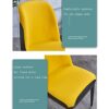Kitchen Dining Room Furniture Chairs Dining Chairs Set Of 6 Metal Legs Kitchen Living Room Chairs Modern PU Leather High Back Padded Soft Seat Ac