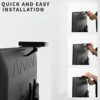 VIVO Easy TV and Monitor Top Shelf Mounting Bracket with 12 inch Wide Padded Platform and Rotary Clamp, Holds Small Speakers, Streaming Devices,