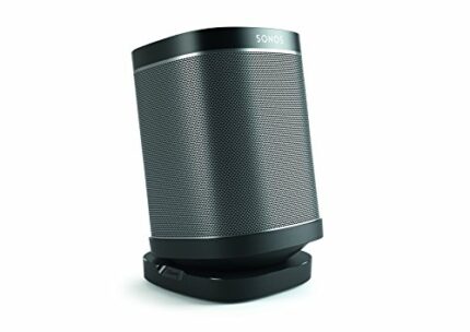 Vogel's SOUND 4113 Black, Table top speaker stand for Sonos One, Play:1 & Play:3