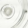 PrimeMatik - Manual rotating base display 20,3 cm transparent lazy susan