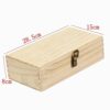 Essential Oil Wooden Storage Box, Nail Polish Storage Aromatherapy Essential Oil Carrying Case Organizer Display Case with Buckle Holds 32-74 Bot