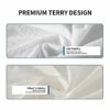 Yinlnpaul Mattress Protector, Terry Cloth Mattress Protector Waterproof Backing, Noiseless Fitted Sheet Mattress Pad Cover,Full Size,Thick Padded