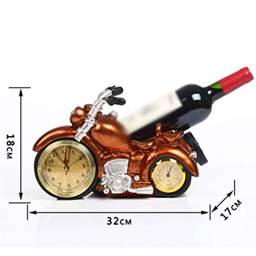 CZDYUF European Resin Crafts Wine Rack Wine Cabinet Decoration Ornaments Creative Rack desk decoration