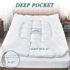 CYMULA Mattress Topper Full, Extra Thick Plush Soft Mattress Pad, Pillow Top Mattress Topper