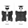 Pyle Universal Folding TV Ceiling Mount - Hide-Away Ceiling Flip Down Tv Mount Bracket - VESA Mount Compatible for 17” - 37" TVs - Flat Panel HDT