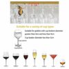 Stylish Simplicity Down Wine Rack Vintage Wrought Iron Simple Style Home Goblet Multi-Function Display Wine Rack -Restaurant Kitchen Bar Living R