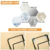 2Pcs Metal Towel Rack Wall Mounted with 3 Compartments, MOCOLOM Anti-Rust Towel/Wine Shelf Holder Organizer Storage with Screw Set for Washcloths