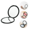 Beavorty 3pcs magnifying mirror round makeup mirror with lights shower mirror fogless for shaving double sided compact mirror folding compact mir