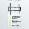 Goobay Brateck 49732 - Wall mount for large TVs (37 to 70 "up to 35 kg, VESA 600 x 400)