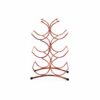 KXDCZ Iron Wine Rack- Tabletop Wine Racks Wrought Iron 6 Bottles Wine Rack Kitchen Cabinet Rack Stackable Wine Bottle Rack,Bar Wine Tools