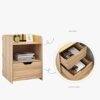 CZDYUF Bedside tables bedside table cupboard bedside table stackable side table coffee table end wood table storage table shelves pedestal econom