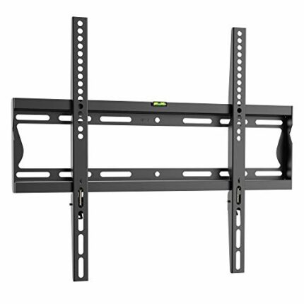 RICOO TV Wall Bracket Mount fixed flat approx 32-55 Inch LED LCD OLED Screens F2044 Universal for VESA 200x200-400x400 Black