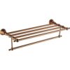 HIGOH Towel Racks,Bathroom Towel Rack Wall Mounted Towel Holder,Simple European and Towel Rack,High-End Retro Bathroom Thickened Towel Holder