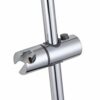 Adjustable Shower Slider Riser Rail Chrome Shower Head Holder Stainless Rail