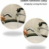 Zotti Portable Bidet Sprayer | Connects to Mixer Tap | Handheld Shower Kit | Shower Bidet Perfect for Travel Douche Pet Washing | 2 Metre Chrome