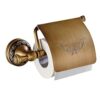 TBIIEXFL Antique Brass Carved Towel Paper Holder Bathroom Towel Rack Bathroom Accessories Retro Faucet Bathroom Hardware Set