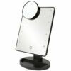 H&S Makeup Mirror with Light/LED Light Up Mirror/Vanity Mirror with Lights / 10X Magnifying Round Make Up Mirror LED Lighted Illuminated Cosmetic