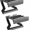 Mount Plus MP-APM-03-01 Top Shelf TV 5-inch Wide Flat Panel Adjustable Clip Mount Holder for Streaming Device, Media Boxes, Speakers and Apple TV